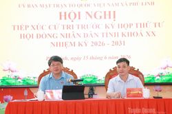 Tổ đại biểu HĐND tỉnh tiếp x&uacute;c cử tri tại c&aacute;c địa phương