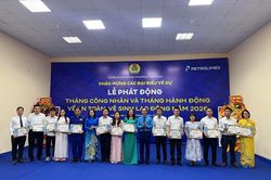 Th&aacute;ng C&ocirc;ng nh&acirc;n 2026: Dấu ấn chăm lo của C&ocirc;ng đo&agrave;n Vinataba