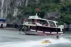 Tai nạn giao thông 15/6: Một du khách tử vong sau vụ va chạm tàu trên vịnh Lan Hạ