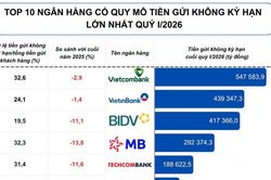 Cuộc đua tiền gửi không kỳ hạn với nhiều nhân tố dẫn dắt
