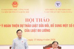 Góp ý dự thảo Luật sửa đổi, bổ sung một số điều của Luật Đo lường