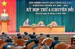 Kỳ họp thứ Tư, HĐND tỉnh Gia Lai khóa XIII: Bứt phá mục tiêu tăng trưởng 10 - 10,5%/năm giai đoạn 2026 - 2030