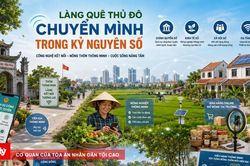 Làng quê Thủ đô chuyển mình trong kỷ nguyên số