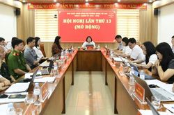 Ban Chấp h&agrave;nh Đảng bộ phường N&ugrave;ng Tr&iacute; Cao Hội nghị lần thứ 13 (mở rộng)