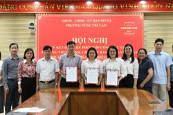 HĐND phường N&ugrave;ng Tr&iacute; Cao phi&ecirc;n họp thường kỳ lần thứ 5