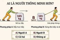 Bức ảnh di chuyển khối đá 165kg gây bão mạng: Đẩy hay kéo mới là thông minh?