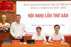 X&atilde; Thuận An đẩy nhanh giải ng&acirc;n vốn đầu tư c&ocirc;ng, tạo động lực tăng trưởng