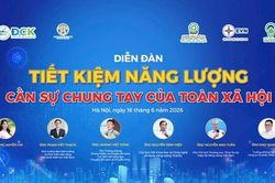 Tiết kiệm năng lượng cần sự chung tay của toàn xã hội