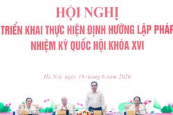 Chủ tịch Quốc hội: Quy trình lập pháp phải gắn liền với kiểm soát chặt chẽ quyền lực, nâng cao trách nhiệm giải trình