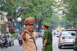H&agrave; Nội ph&acirc;n luồng giao th&ocirc;ng phục vụ Đại hội đại biểu Phụ nữ to&agrave;n quốc