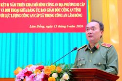 Thiếu tướng Trương Minh Đương: Công an cấp xã là điểm tựa an ninh từ cơ sở