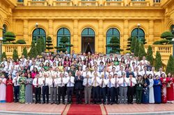 Tổng B&iacute; thư, Chủ tịch nước T&ocirc; L&acirc;m: B&aacute;o ch&iacute; phải g&oacute;p phần bồi đắp văn h&oacute;a, lan tỏa nhiều hơn những gi&aacute; trị tốt đẹp của con người Việt Nam