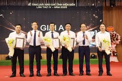 40 tác phẩm được trao Giải báo chí tỉnh Điện Biên lần thứ IV