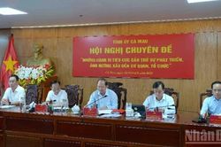 Cà Mau nhận diện để xử lý đúng, trúng các hành vi cản trở sự phát triển