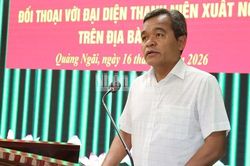 Bí thư Tỉnh ủy Quảng Ngãi đối thoại với đại diện thanh niên xuất ngũ