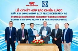 Đẩy mạnh xuất khẩu xe thương hiệu KIMLONG