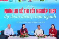 Nh&igrave;n lại đề thi tốt nghiệp THPT 2026, dự đo&aacute;n điểm, chọn ng&agrave;nh