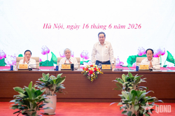 Chủ tịch Quốc hội Trần Thanh Mẫn chủ tr&igrave; Hội nghị triển khai Định hướng lập ph&aacute;p nhiệm kỳ Quốc hội kh&oacute;a XVI