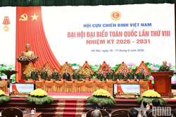 Khai mạc phiên thứ nhất Đại hội đại biểu toàn quốc Hội Cựu chiến binh Việt Nam lần thứ VIII