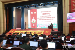 Tập huấn ứng dụng phần mềm giải quyết thủ tục hành chính lĩnh vực nghĩa vụ quân sự