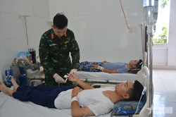 Điểm tựa quân y ở đảo Nam Yết