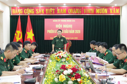 Quảng Ninh: Đảng ủy Trung đoàn Bộ binh 244 triển khai nhiệm vụ 6 tháng cuối năm 2026