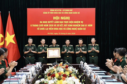 Tiếp tục khẳng định vai trò đơn vị nghiên cứu phát triển khoa học-công nghệ tiên tiến, chuyên sâu, đa ngành