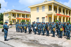 Diễn tập chỉ huy - tham mưu một bên hai cấp cho các đơn vị miền Nam và Nam Trung Bộ