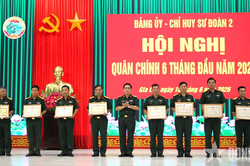 Sư đo&agrave;n 2 (Qu&acirc;n khu 5): Ho&agrave;n th&agrave;nh tốt nhiệm vụ trọng t&acirc;m 6 th&aacute;ng đầu năm 2026