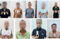 Công an phường Điện Bàn triệt phá liên tiếp 9 trường hợp ma túy