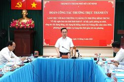 Tập trung nguồn lực, đẩy nhanh tiến độ các dự án trọng điểm tại phường Bình Trưng