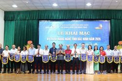 Khai mạc Kỳ thi kỹ năng nghề tỉnh Bắc Ninh năm 2026