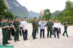 Bộ Tư lệnh Bộ đội Biên phòng khảo sát địa điểm chuẩn bị tổ chức Chương trình 'Biên cương - Đêm hội trăng rằm' năm 2026 tại Thanh Hóa