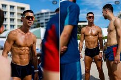 N&aacute;o loạn b&atilde;i biển v&igrave; Ronaldo