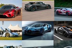 Top 10 siêu xe có tốc độ nhanh nhất, có mẫu đạt hơn 530 km/h