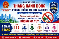 VKSND tỉnh Thanh Hóa triển khai Tháng hành động phòng, chống ma túy năm 2026