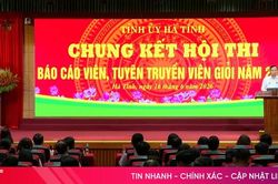 Khai mạc vòng chung kết Hội thi Báo cáo viên, Tuyên truyền viên giỏi năm 2026