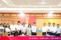 Mirabo Global và đối tác Nhật Bản tìm hiểu cơ hội hợp tác tại Hà Tĩnh