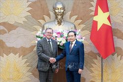 Chủ tịch Quốc hội Trần Thanh Mẫn tiếp Phó Chủ tịch Quốc hội Đức