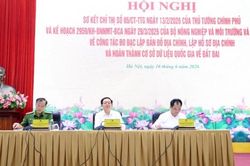 Quyết tâm hoàn thành cơ sở dữ liệu đất đai trong năm nay