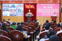 Hơn 40 nghìn đại biểu tham gia hội nghị quán triệt các nghị quyết, chỉ thị của Trung ương và của tỉnh
