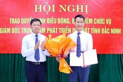 Đồng chí Nguyễn Mạnh Lân giữ chức Giám đốc Trung tâm Phát triển quỹ đất tỉnh Bắc Ninh
