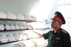 Kiểm tra c&ocirc;ng t&aacute;c x&acirc;y dựng nền nếp ch&iacute;nh quy tại Ban Chỉ huy Qu&acirc;n sự c&aacute;c x&atilde;, phường