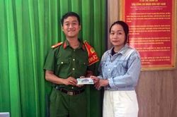 Nhặt được của rơi trả người đánh mất