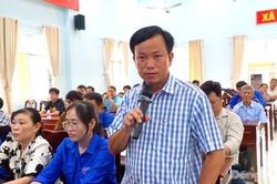 Cử tri xã Hội Cư và Hậu Mỹ quan tâm nhiều vấn đề dân sinh