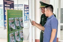 Bộ đội Bi&ecirc;n ph&ograve;ng đồng h&agrave;nh chuyển đổi số ở v&ugrave;ng bi&ecirc;n
