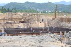 Đẩy nhanh tiến độ xây dựng đập dâng Cây Dừa