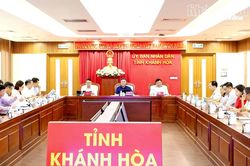 Chủ tịch UBND tỉnh Khánh Hòa Nguyễn Việt Hùng chủ trì họp về phương án sắp xếp đơn vị sự nghiệp công lập