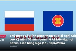 Thủ tướng L&ecirc; Minh Hưng tham dự Hội nghị Cấp cao Kỷ niệm 35 năm quan hệ ASEAN-Nga tại Kazan, Li&ecirc;n bang Nga (16 - 18/6/2026)