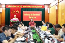 Thường trực HĐND tỉnh họp xem xét kết quả thẩm tra nội dung trình kỳ họp thứ ba